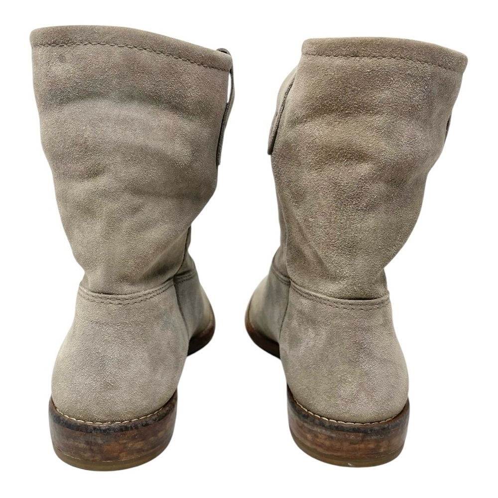 * Isabel Marant Etoile Crisi Slouchy Western Taupe Suede Boots Size 36 - Picture 6 of 14